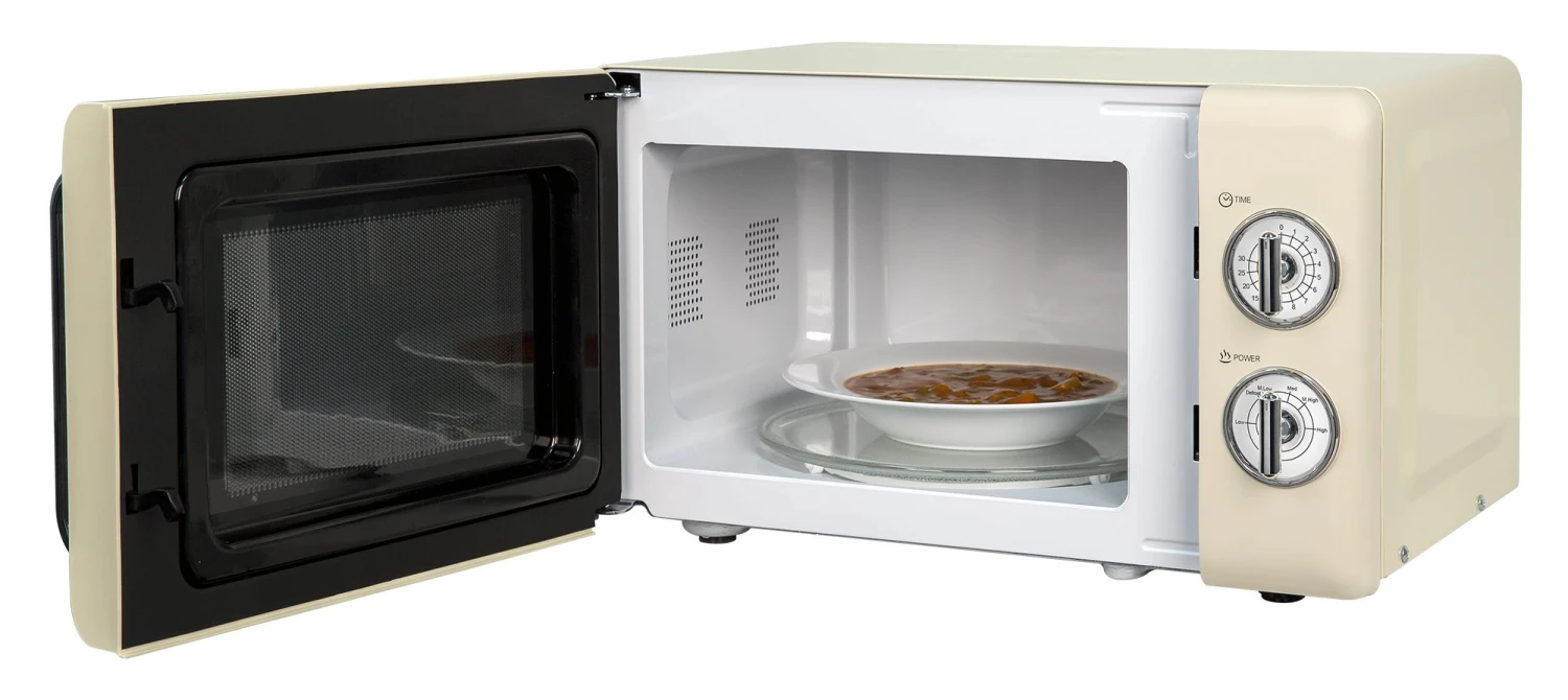 Retro 17 Litre Classic Cream Manual Microwave 7 Retro 17 Litre Classic Cream Manual Microwave - Image 5