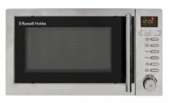 20 Litre Stainless Steel Digital Microwave With Grill -Deals Russell Hobbs Store front face 1554300909 1