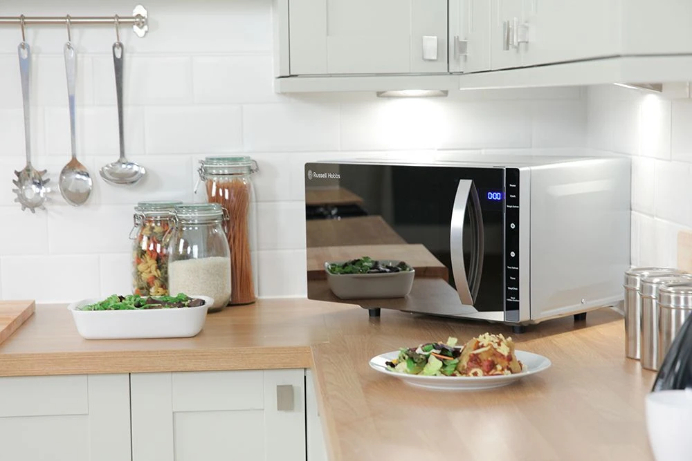 23 Litre Silver Flatbed Digital Microwave 4 23 Litre Silver Flatbed Digital Microwave - Image 2