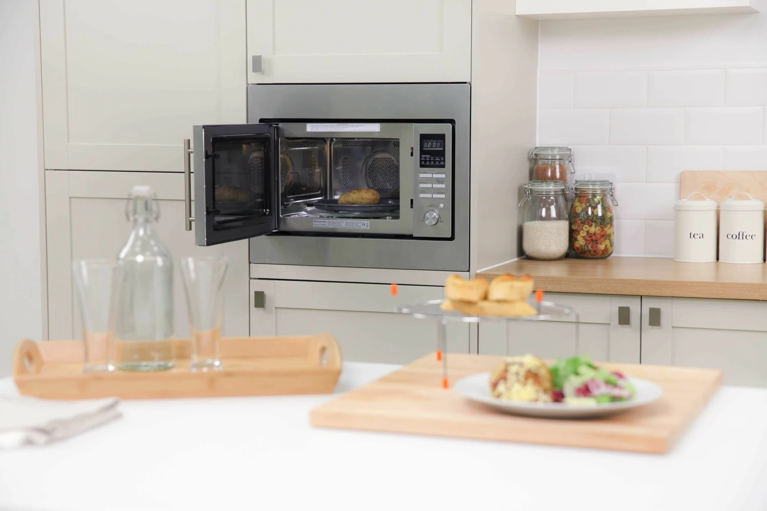 Built In 25 Litre Stainless Steel Digital Combination Microwave 6 Built In 25 Litre Stainless Steel Digital Combination Microwave - Image 4