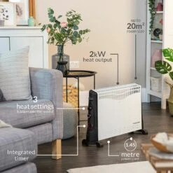 Russell Hobbs 2kW Convection Heater With Timer 11 Russell Hobbs 2kW Convection Heater With Timer -Deals Russell Hobbs Store lifestyle1 1570197319 1