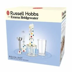 Emma Bridgewater Hand Blender Emma Bridgewaiter Polkadot 16 Emma Bridgewater Hand Blender Emma Bridgewaiter Polkadot -Deals Russell Hobbs Store n24703 9686 front