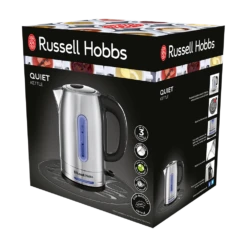 Russell Hobbs Quiet Kettle Brushed Stainless Steel -Deals Russell Hobbs Store n26300 9686 fop