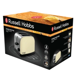 Russell Hobbs Dorchester 2 Slice Toaster Cream 13 Russell Hobbs Dorchester 2 Slice Toaster Cream -Deals Russell Hobbs Store rh 3Dpack image 18783
