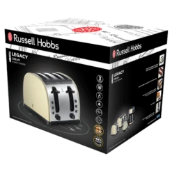 Russell Hobbs Legacy 4 Slice Toaster - Cream 14 Russell Hobbs Legacy 4 Slice Toaster - Cream -Deals Russell Hobbs Store rh 3Dpack image 21302