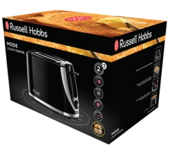 Russell Hobbs Mode Black Toaster -Deals Russell Hobbs Store rh 3Dpack image 21410 56