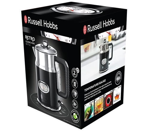 Russell Hobbs Retro Black Kettle 8 Russell Hobbs Retro Black Kettle - Image 7