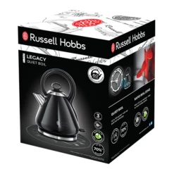 Russell Hobbs Legacy Quiet Boil Black Kettle -Deals Russell Hobbs Store rh 3Dpack image 21886