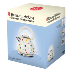 Russell Hobbs Emma Bridgewater Polka Dot Kettle Emma Bridgewaiter Polkadot -Deals Russell Hobbs Store rh 3Dpack image 21889