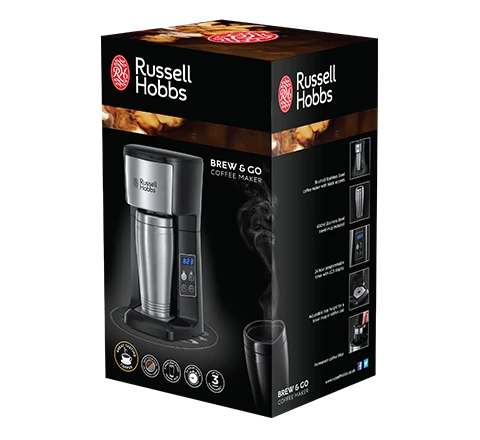 Brew & Go Coffee Machine Brushed Stainless Steel 8 Brew & Go Coffee Machine Brushed Stainless Steel - Image 6