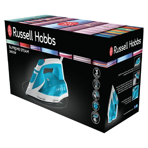 Supremesteam White and Blue Traditional Iron 8 Supremesteam White and Blue Traditional Iron - Image 6