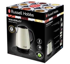 Russell Hobbs Waverley Cream Kettle -Deals Russell Hobbs Store rh 3Dpack image 23925