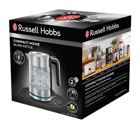 Russell Hobbs Compact Glass Kettle 8 Russell Hobbs Compact Glass Kettle - Image 6