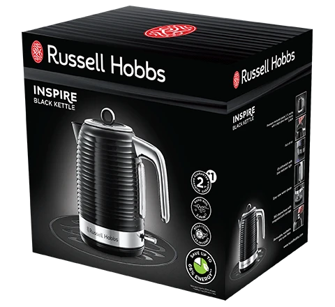 Russell Hobbs Inspire Black Kettle 11 Russell Hobbs Inspire Black Kettle - Image 9