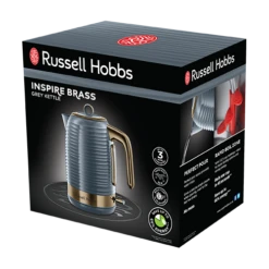 Russell Hobbs Inspire Brass Grey Kettle 22 Russell Hobbs Inspire Brass Grey Kettle -Deals Russell Hobbs Store rh 3Dpack image 24367