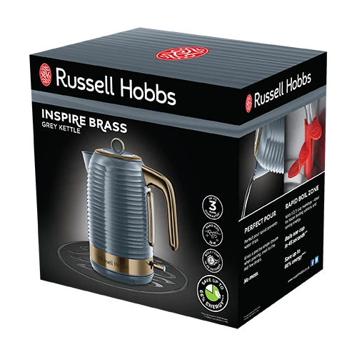 Russell Hobbs Inspire Brass Grey Kettle 11 Russell Hobbs Inspire Brass Grey Kettle - Image 9