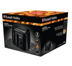 Maxi Fryer Brushed Stainless Steel -Deals Russell Hobbs Store rh 3Dpack image 24570