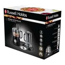 Desire Matte Black Food Processor -Deals Russell Hobbs Store rh 3Dpack image 24732