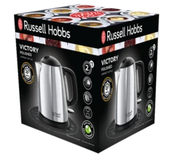 Russell Hobbs Classic Compact Kettle Stainless Steel -Deals Russell Hobbs Store rh 3Dpack image 24990