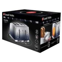Russell Hobbs Eclipse Midnight Blue 4 Slice Toaster -Deals Russell Hobbs Store rh 3Dpack image 25141