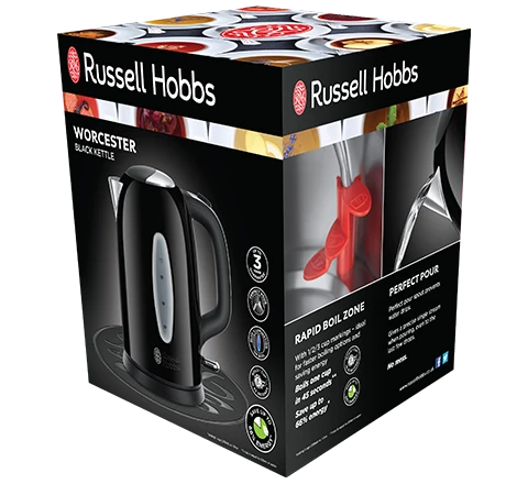 Russell Hobbs Worcester Black Kettle 8 Russell Hobbs Worcester Black Kettle - Image 6