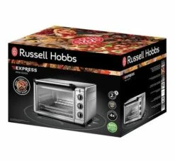 Express Mini Oven Silver 11 Express Mini Oven Silver -Deals Russell Hobbs Store rh 3Dpack image 26090