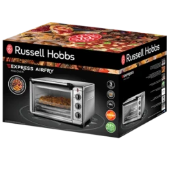 Express Air Fry Mini Oven Silver -Deals Russell Hobbs Store rh 3Dpack image 26095