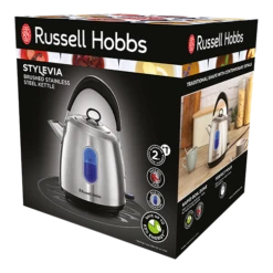 Russell Hobbs Stylevia Kettle - Brushed -Deals Russell Hobbs Store rh 3Dpack image 28130
