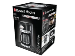 Retro Black Glass Coffee Maker -Deals Russell Hobbs Store rh 3dpack image 21701