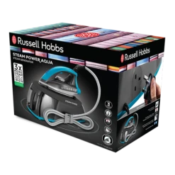 SteamPower Aqua Steam Generator Blue And Black 18 SteamPower Aqua Steam Generator Blue And Black -Deals Russell Hobbs Store rh 3dpack image 24510