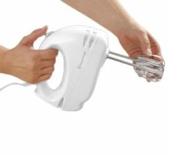 Food Collection Hand Mixer White -Deals Russell Hobbs Store rh inset image 14451 1