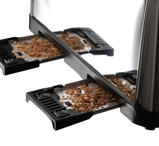 Russell Hobbs 4 Slice Toaster Steel Brushed Stainless Steel 6 Russell Hobbs 4 Slice Toaster Steel Brushed Stainless Steel - Image 4