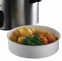 Rice Cooker & Steamer White -Deals Russell Hobbs Store rh inset image 19750 1