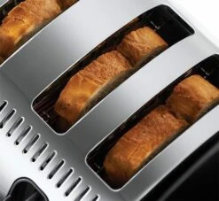 Russell Hobbs Legacy 4 Slice Toaster - Black -Deals Russell Hobbs Store rh inset image 21303 2