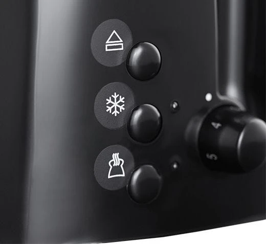 Russell Hobbs Textures 4 slice Toaster - Black 5 Russell Hobbs Textures 4 slice Toaster - Black - Image 3