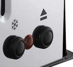 Russell Hobbs Stainless Steel 2 Slice Toaster - Black -Deals Russell Hobbs Store rh inset image 23331 1