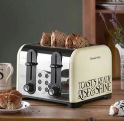 Russell Hobbs Emma Bridgewater Toast and Marmalade 4 Slice Toaster Emma Bridgewaiter Polkadot -Deals Russell Hobbs Store rh inset image 23548 2