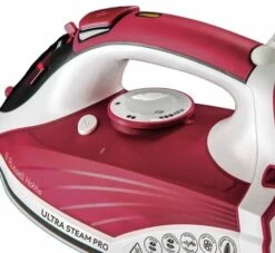 Ultra Steam Pro White And Red -Deals Russell Hobbs Store rh inset image 23990 3