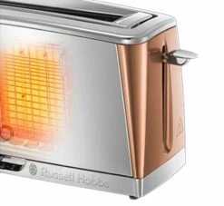 Russell Hobbs Luna Toaster 2 Slice Long Slot Copper -Deals Russell Hobbs Store rh inset image 24310 1