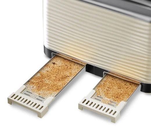 Russell Hobbs Inspire 4 Slice Cream Toaster 6 Russell Hobbs Inspire 4 Slice Cream Toaster - Image 4