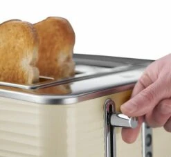 Russell Hobbs Inspire 4 Slice Cream Toaster 13 Russell Hobbs Inspire 4 Slice Cream Toaster -Deals Russell Hobbs Store rh inset image 24384 2