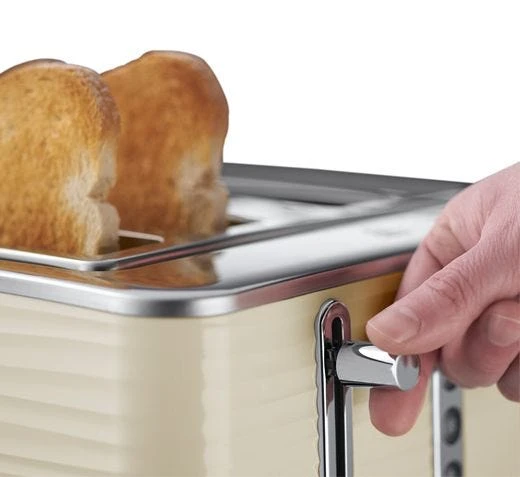 Russell Hobbs Inspire 4 Slice Cream Toaster 5 Russell Hobbs Inspire 4 Slice Cream Toaster - Image 3