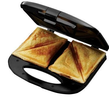 Sandwich Maker 2 Slice Black 5 Sandwich Maker 2 Slice Black - Image 3