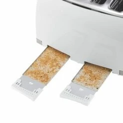 Russell Hobbs Honeycomb 4 Slice White Toaster -Deals Russell Hobbs Store rh inset image 26070 2
