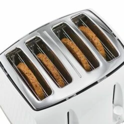 Russell Hobbs Honeycomb 4 Slice White Toaster -Deals Russell Hobbs Store rh inset image 26070 3