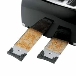 Russell Hobbs Honeycomb 4 Slice Black Toaster -Deals Russell Hobbs Store rh inset image 26071 2