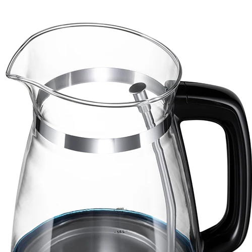 Russell Hobbs Classic Glass Kettle - Black 6 Russell Hobbs Classic Glass Kettle - Black - Image 4