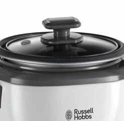 Medium Rice Cooker and Steamer Stainless Steel 12 Medium Rice Cooker and Steamer Stainless Steel -Deals Russell Hobbs Store rh inset image 27030 1