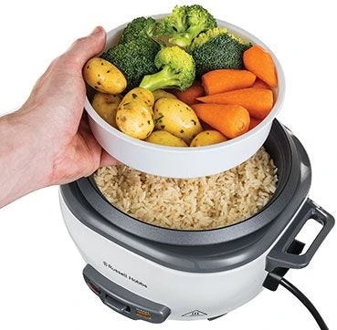 Medium Rice Cooker and Steamer Stainless Steel 4 Medium Rice Cooker and Steamer Stainless Steel - Image 2