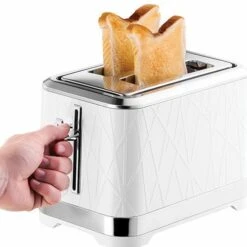 Russell Hobbs Structure White 2 Slice Toaster -Deals Russell Hobbs Store rh inset image 28090 1